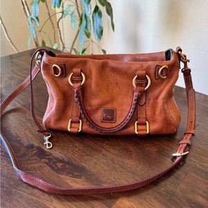 Vintage Dooney & Bourke Satchel Crossbody Bag